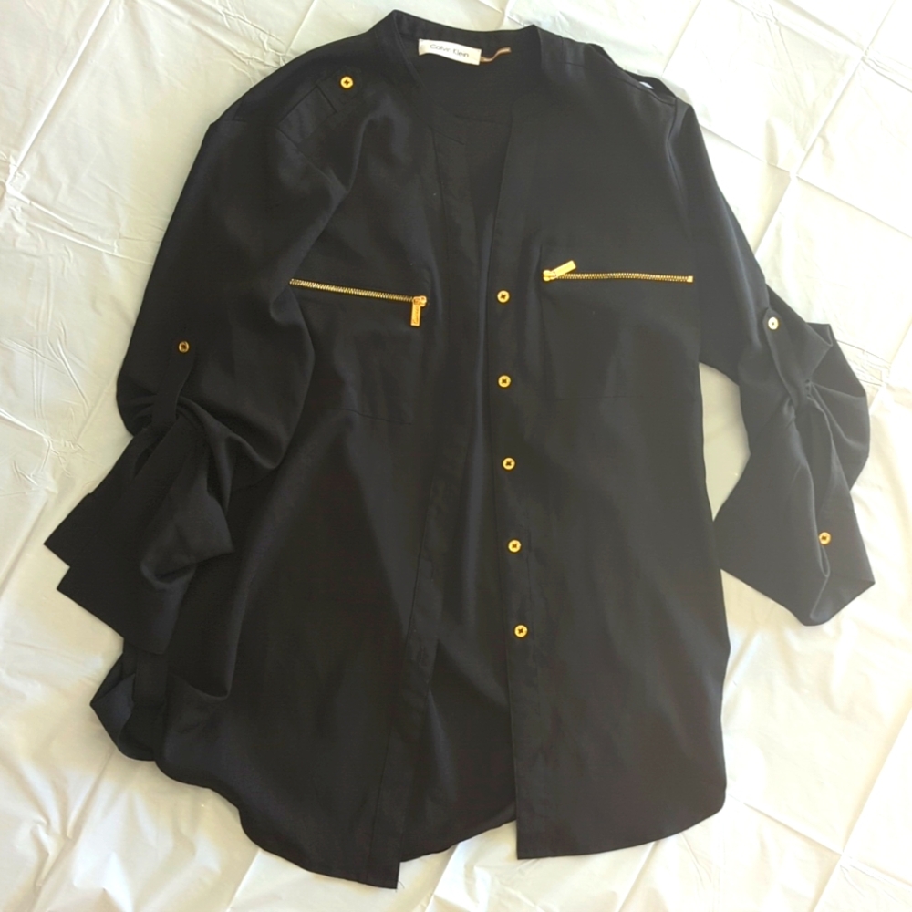 Calvin Klein Button Down Top